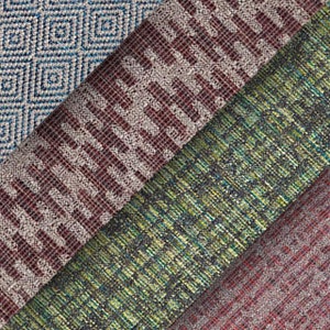 Elegant Woven Upholstery Fabric, OEKO-TEX Certified, 90,000 Martindale, 38 Colors, Perfect for Sofas, Chairs, Cushions.
