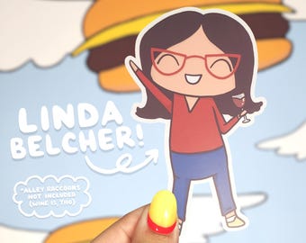 Linda Belcher | Vinyl Sticker