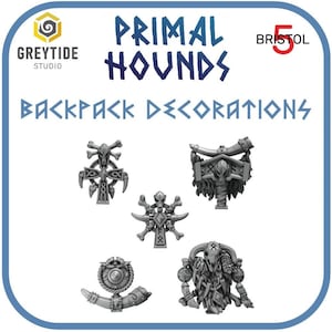 Ryggsäcksdekorationer - Primal Hounds
