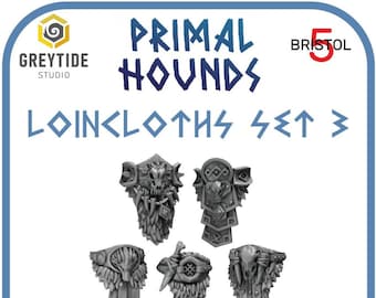Loincloths Set 3 - Primal Hounds