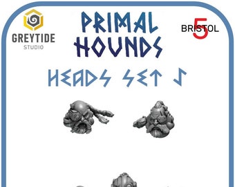 Head Set 5 - Primal Hounds
