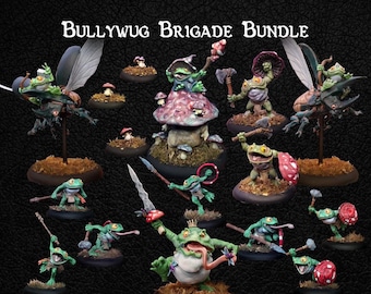 The Bullywug Brigade - Warp Miniatures