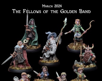 The Fellows of The Golden Band - Warp Miniatures