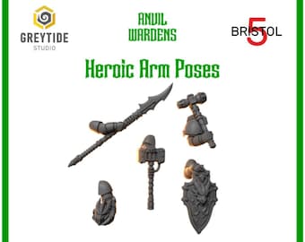 Heroïsche armhoudingen - Anvil Wardens