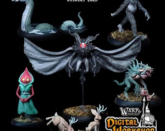 Cryptid Crew - Warp Miniaturen