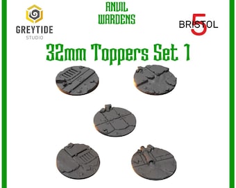 32mm Toppers Set 1 - Anvil Wardens