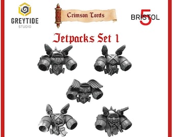 Jetpacks Set 1 - Crimson Lords
