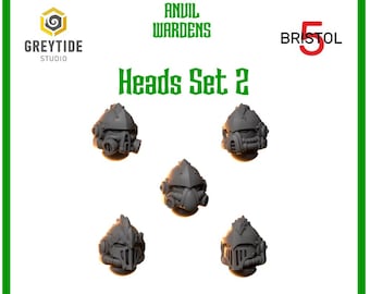 Heads Set 2 - Anvil Wardens