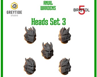 Heads Set 3 - Anvil Wardens