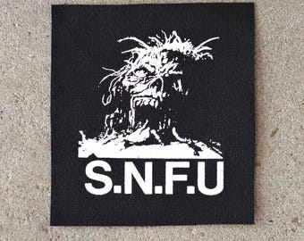 Écusson en toile SNFU