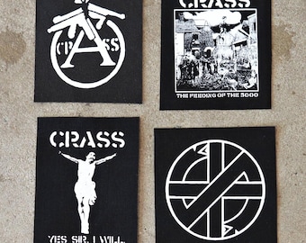 Crass canvas patches