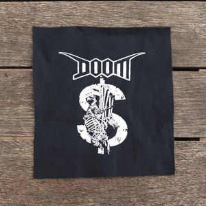 Doom Embroidered Sew-on Patch | English British Crust