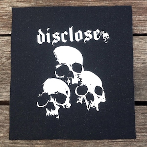 Disclose Dis Nightmare Leinwand Aufnäher