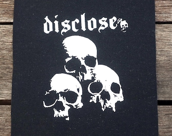 Disclose Dis Nightmare canvas patch