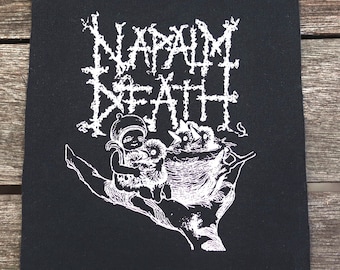 Napalm Death canvas patch