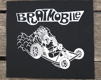 Bratmobile canvas patch