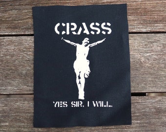 Crass canvas patch