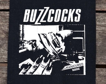 Buzzcocks canvas patch