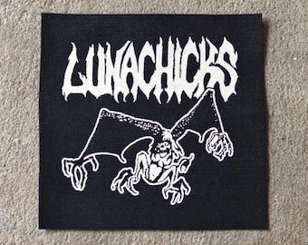 Lunachicks canvas patch