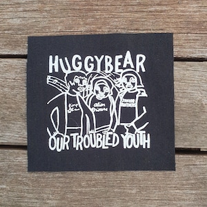 Naszywki Riot Grrrl – Bikini Kill, Bratmobile, Huggy Bear, Heavens to Betsy Huggy Bear