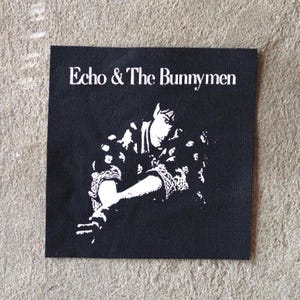 Post Punk, Goth and Art Punk Patches Echo & the Bunnymen