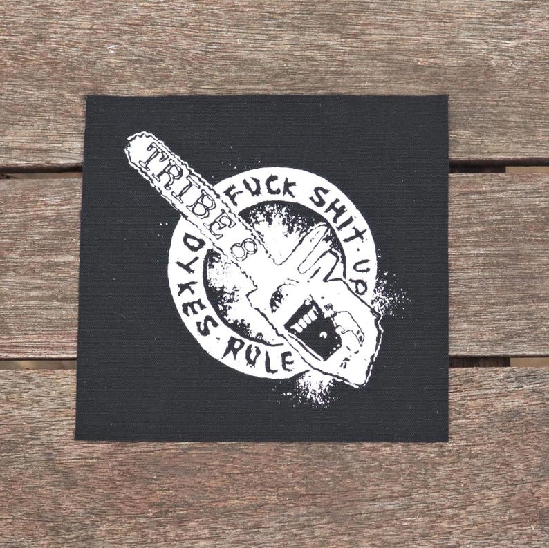 Naszywki Riot Grrrl – Bikini Kill, Bratmobile, Huggy Bear, Heavens to Betsy Tribe 8