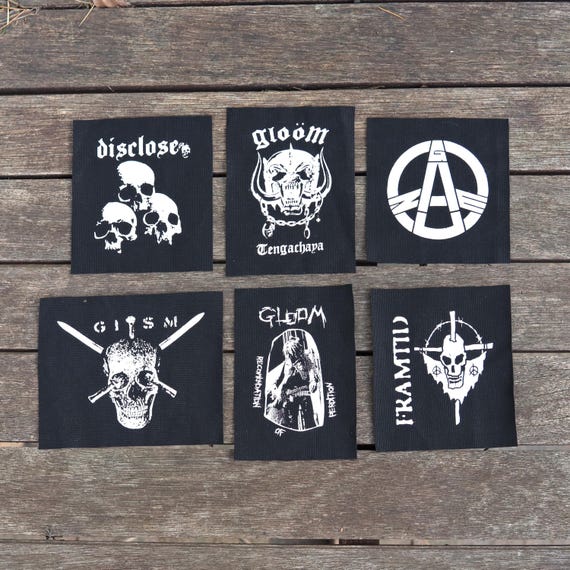 Japanese Hardcore and Crust Punk Patches - Etsy
