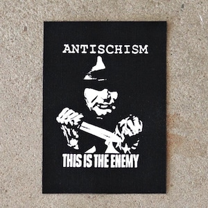 Antischism-tyglapp