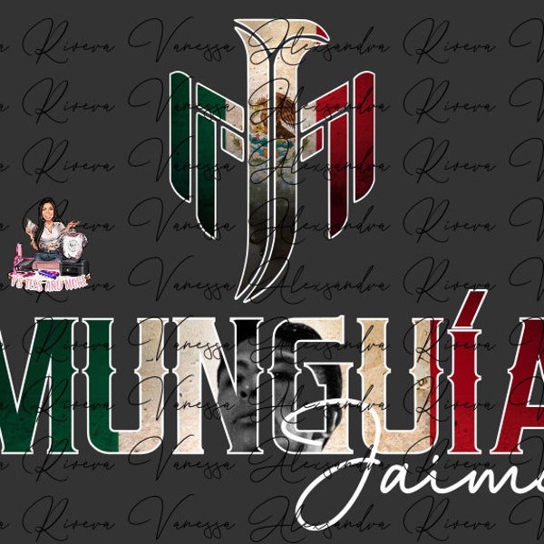 Jaime Munguia Digital PNG, PERFECT for DTF, sublimation, and printable vinyl and stickers.