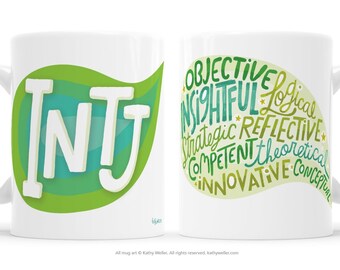 INTJ Gift Introverting Mug MBTI BFF Gift Support Gift Friendship Mug Best Friend Gift Myers Briggs Gift Motivational Mug Inspirational Gift
