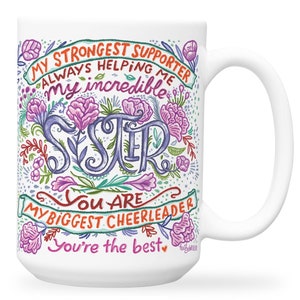 Sister Mug, Gift for Sister, Big Sister gift, Best sister ever, Favorite sister mug, Best Friend sister, Best sister gift, Twin Sister gift