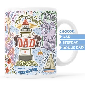 Fathers Day Mug, Fathers Day Gift, Dad Mug, Gift For Dad, Fathers Day, Fishing Dad Gift, Fishing Dad Mug, Boating Dad, image 1