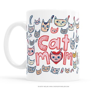 Cat Mom Cat Person Cat Mug Funny Mug Cute Mug Crazy Cat Lady Cat Person Gift Cat Person Mug Cats Are My Life Cat Gifts Cat Themed Fur Mom