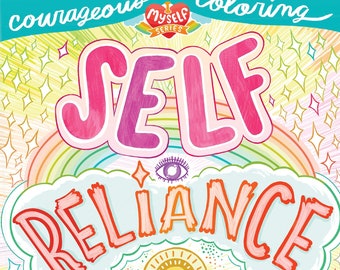 Self Empowerment Coloring Book - Self Care Coloring Book -  Emotional Awareness - Positive Self Talk - Self Esteem Support - Self Help