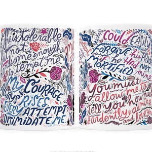 Pride and Prejudice Book Mug: Jane Austen Gift for Book Lovers image 4