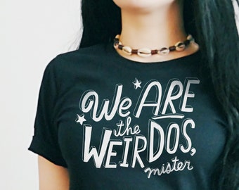 We Are The Weirdos T-Shirt: The Craft Movie, Cult Classic Wiccan Tee