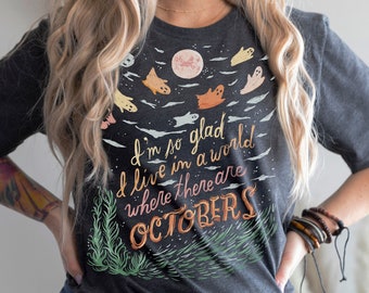 October Ghost T-Shirt: Anne of Green Gables Inspired Unisex Tee