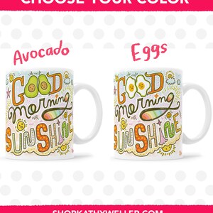 You Are My Sunshine Avocado Lover Gift Morning Sunshine Gift Etsy