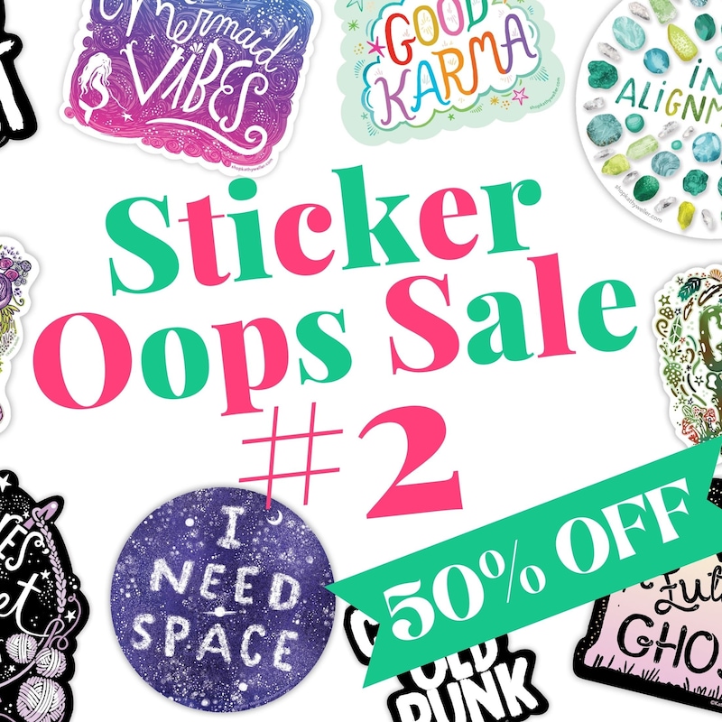 Oops Stickers - Etsy