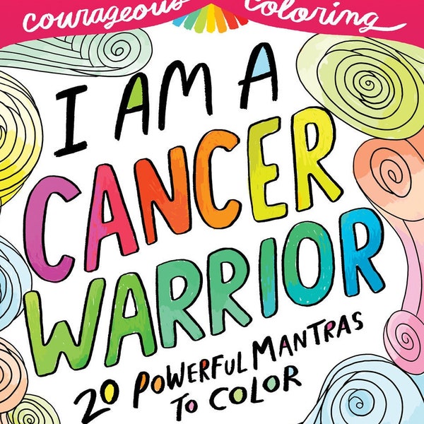 Cancer Coloring Book Cancer Support Gift Radiation Treatment Chemotherapy Gift Chemo Support Cancer Support Breast Cancer Gift