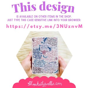 May include: A close-up of a hand holding a white card with colorful handwritten text and floral illustrations. The text includes the phrase "I could easily forget to tell you how much I love you." The card also includes the website "shopkathyweller.com".