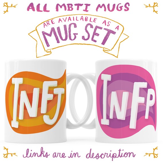 Mbti I M Introverting Mug Infj Gift Bff Gift Geekery Etsy