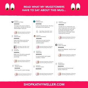 Internet Grammar is Ruining Everything Mug, Social Media Mug, Internet