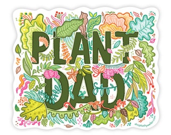 Plant Dad Sticker