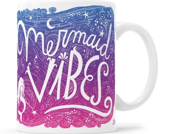 Mermaid Vibes, Mermaid Mug, I&#39;m a Mermaid, Mermaid Gifts, Mermaid Coffee Mug, Mermaid Goals, Moonlight Mermaid, Mermaid Girl, Mermaid Stuff,