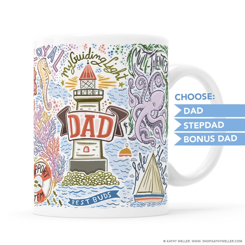 Fathers Day Mug, Fathers Day Gift, Dad Mug, Gift For Dad, Fathers Day, Fishing Dad Gift, Fishing Dad Mug, Boating Dad, image 1