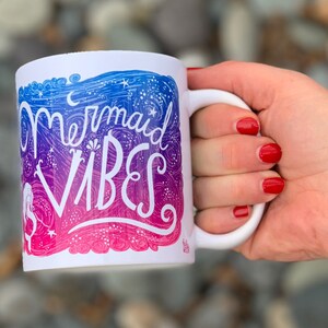 Mermaid Vibes, Mermaid Mug, I'm a Mermaid, Mermaid Gifts, Mermaid Coffee Mug, Mermaid Goals, Moonlight Mermaid, Mermaid Girl, Mermaid Stuff, image 4