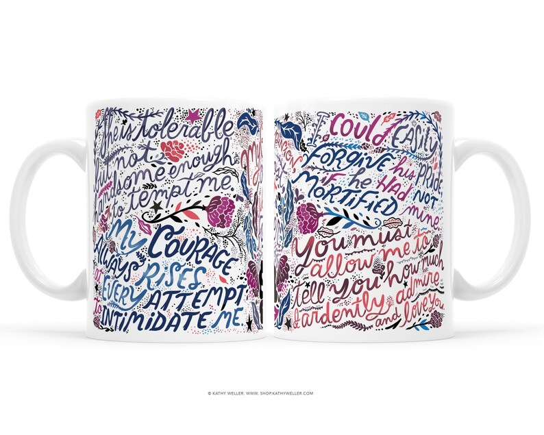 Pride and Prejudice Book Mug: Jane Austen Gift for Book Lovers image 4