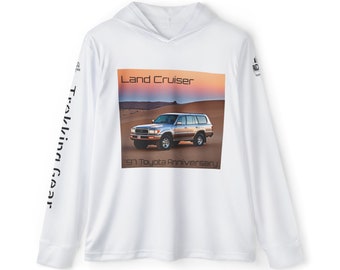 Emballez cet équipement de randonnée - Toyota Landcruiser - Sweat à capuche de sport en polyester respirant pour homme