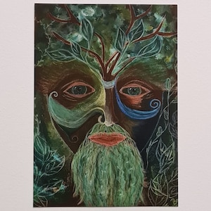 Postkarte - Waldgeist